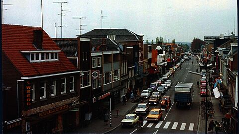 Foto Hoofdstraat uit de jaren 60